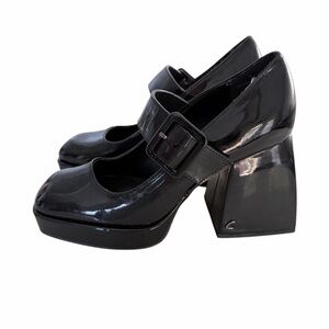 Circus by Sam Edelman Black Platform Mary Janes